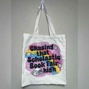 New Canvas Book Tote Bag